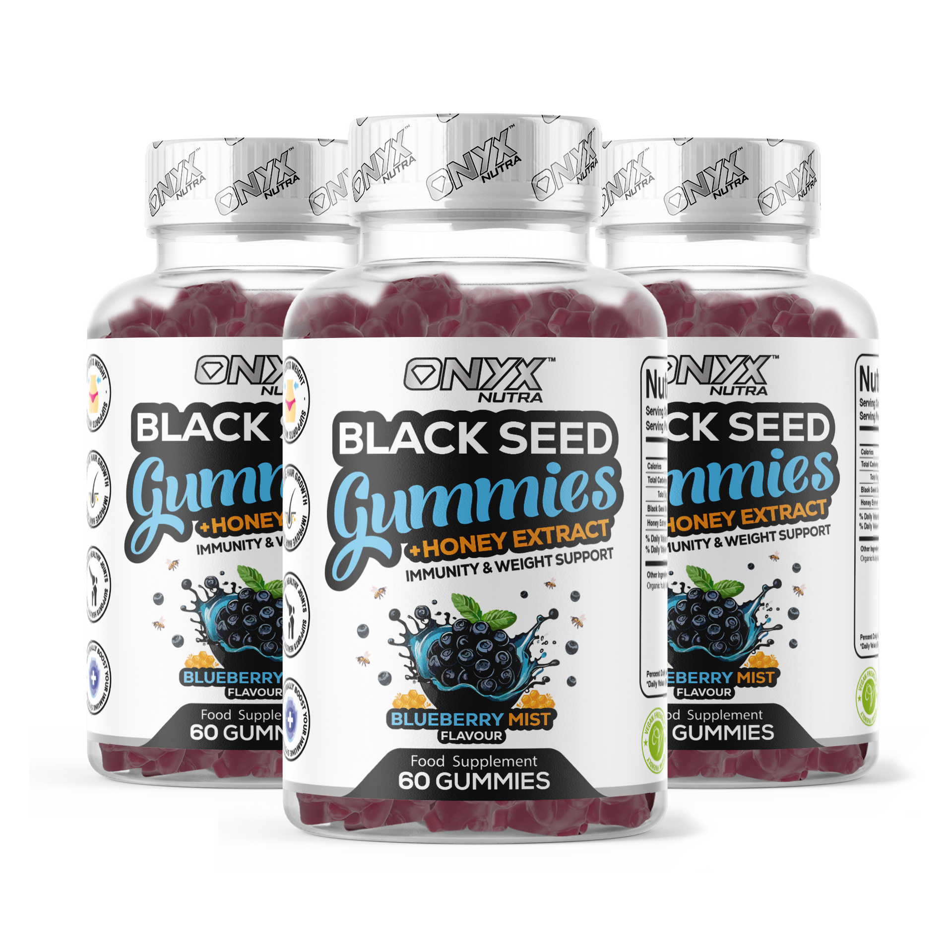 Black Seed Oil Gummies with Honey Extract