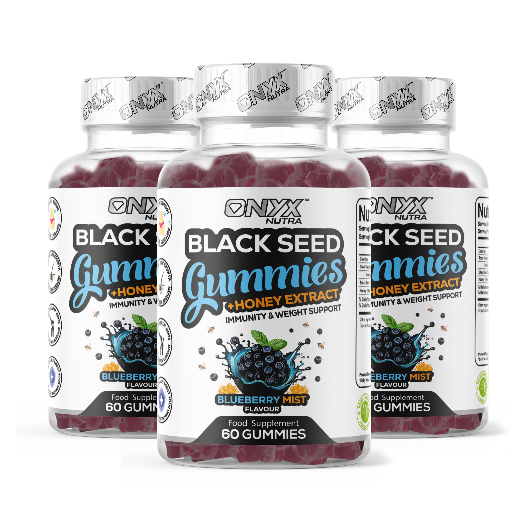 Black Seed Oil Gummies with Honey Extract