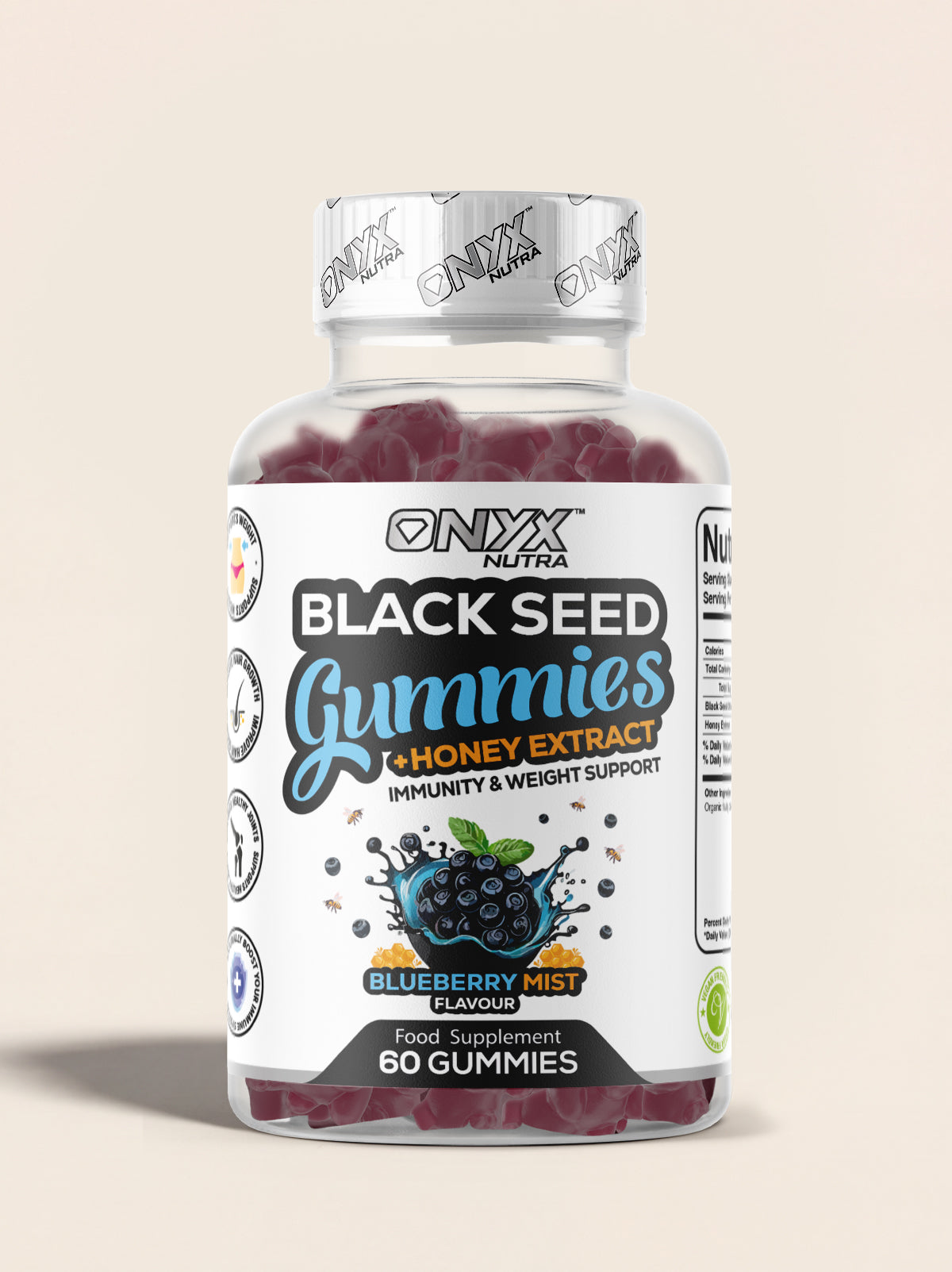 Black Seed Oil Gummies with Honey Extract