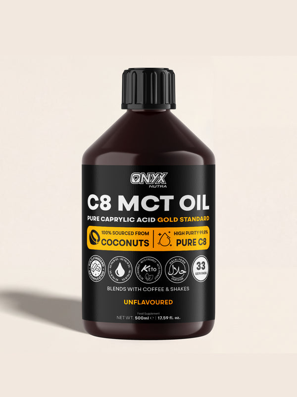 C8 MCT 100% Sourced Coconut Oil - Gold Standard