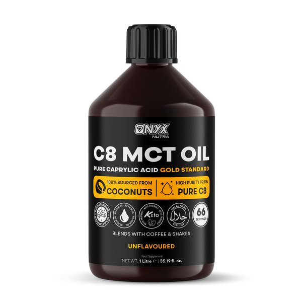 C8 MCT 100% Sourced Coconut Oil - Gold Standard