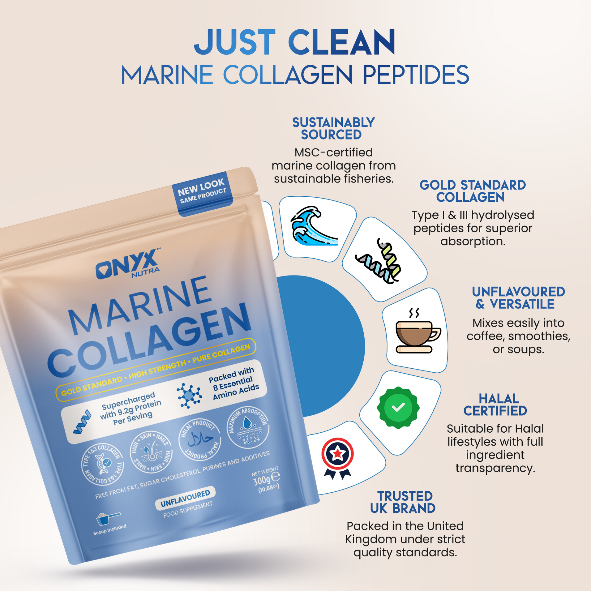 Marine Collagen Peptides 150g