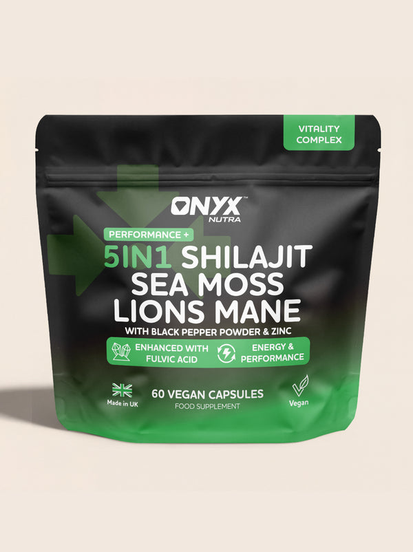 5 in 1 Shilajit, Sea Moss, Lions Mane