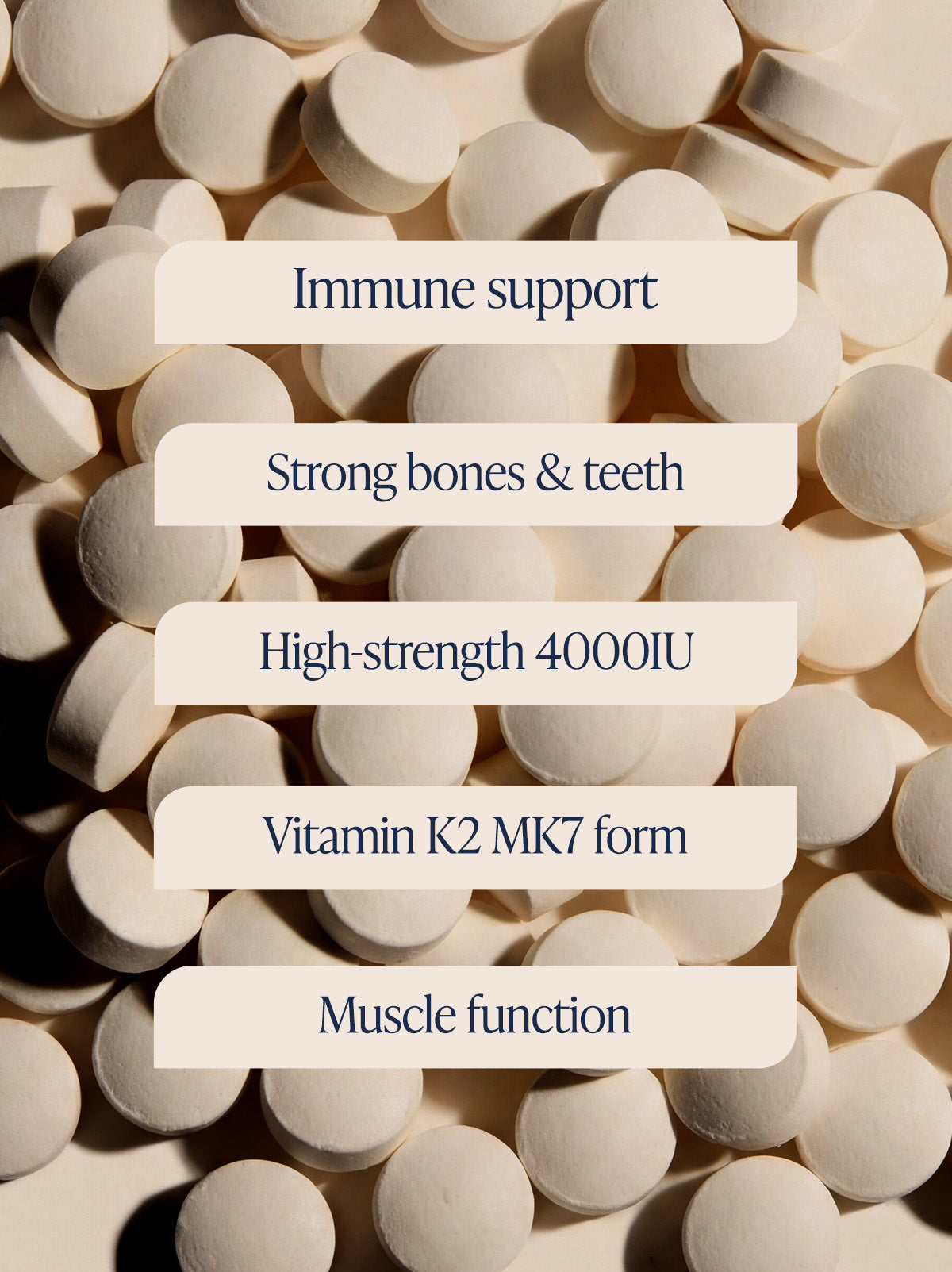 Vitamin D3 + K2 (MK7) Immune Support