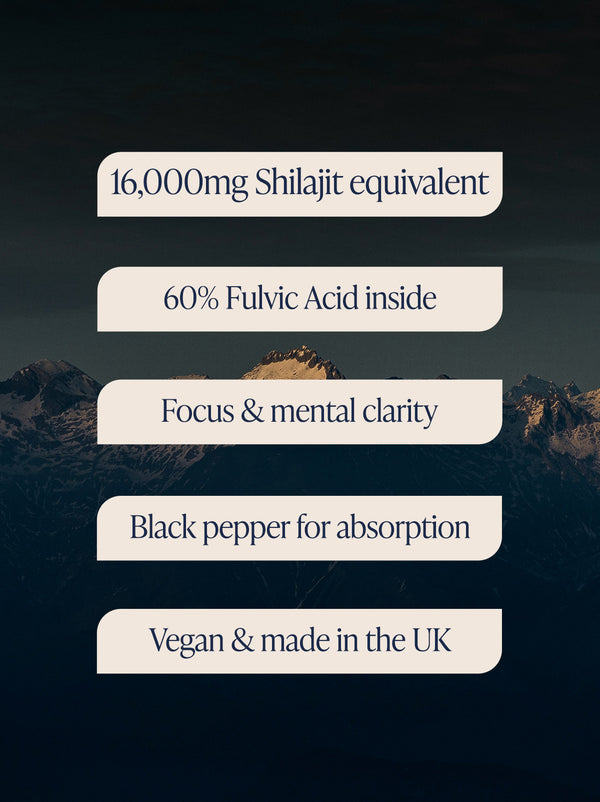 5 in 1 Shilajit, Sea Moss, Lions Mane