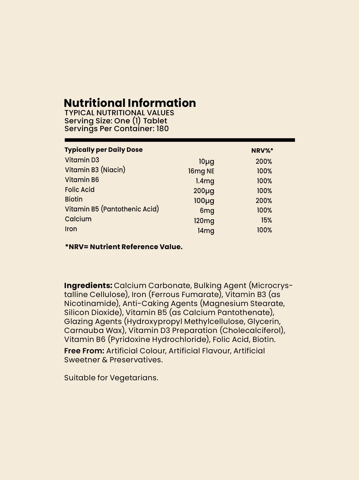 Women’s Multivitamin & Minerals
