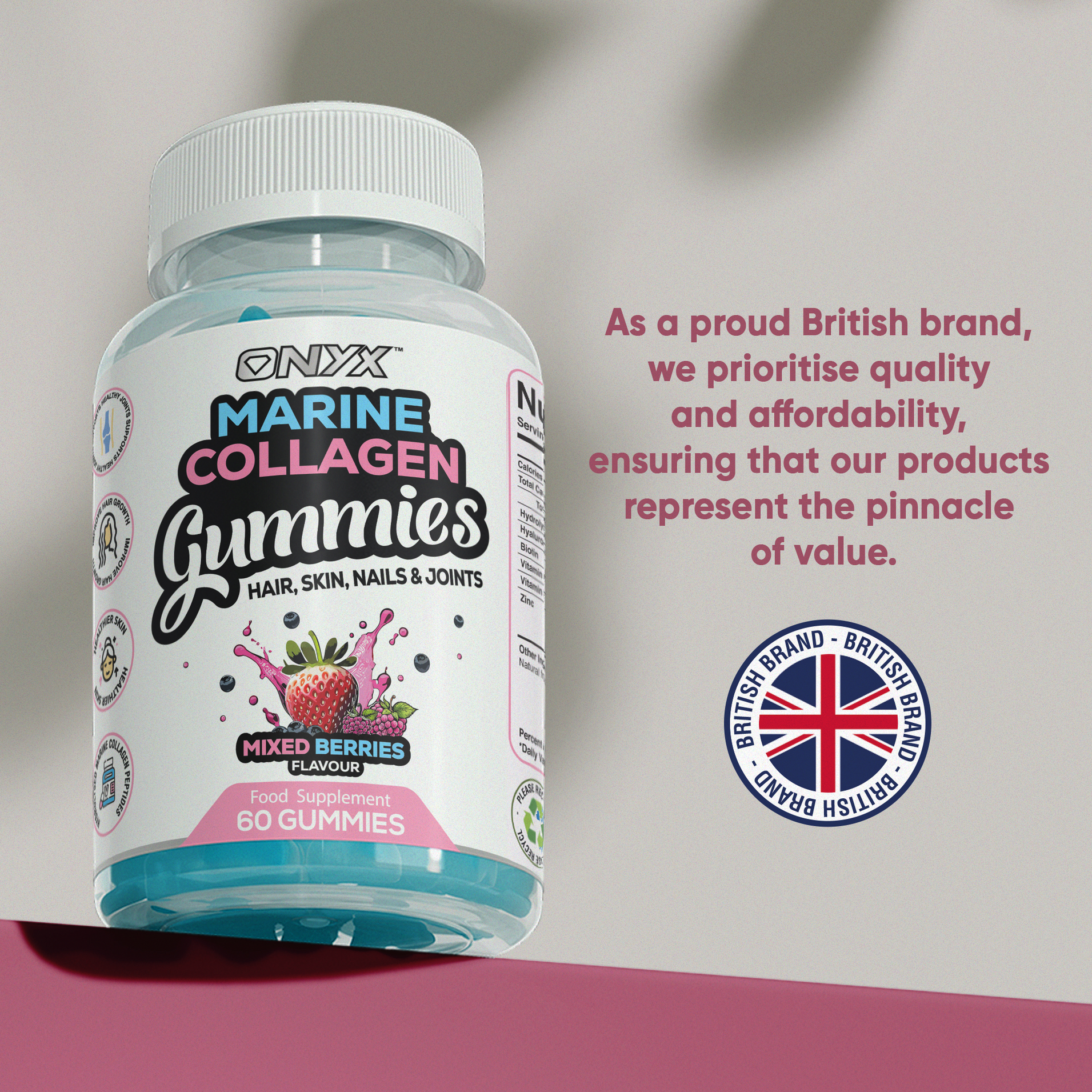 Marine Collagen Gummies with Biotin