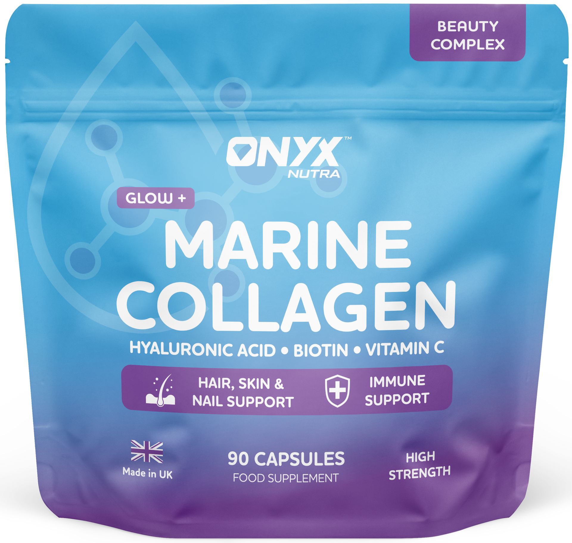 nutraclara glutathione + collagen capsules Glow: Anti-Aging Gummies Marine Collagen Capsules  ONYX