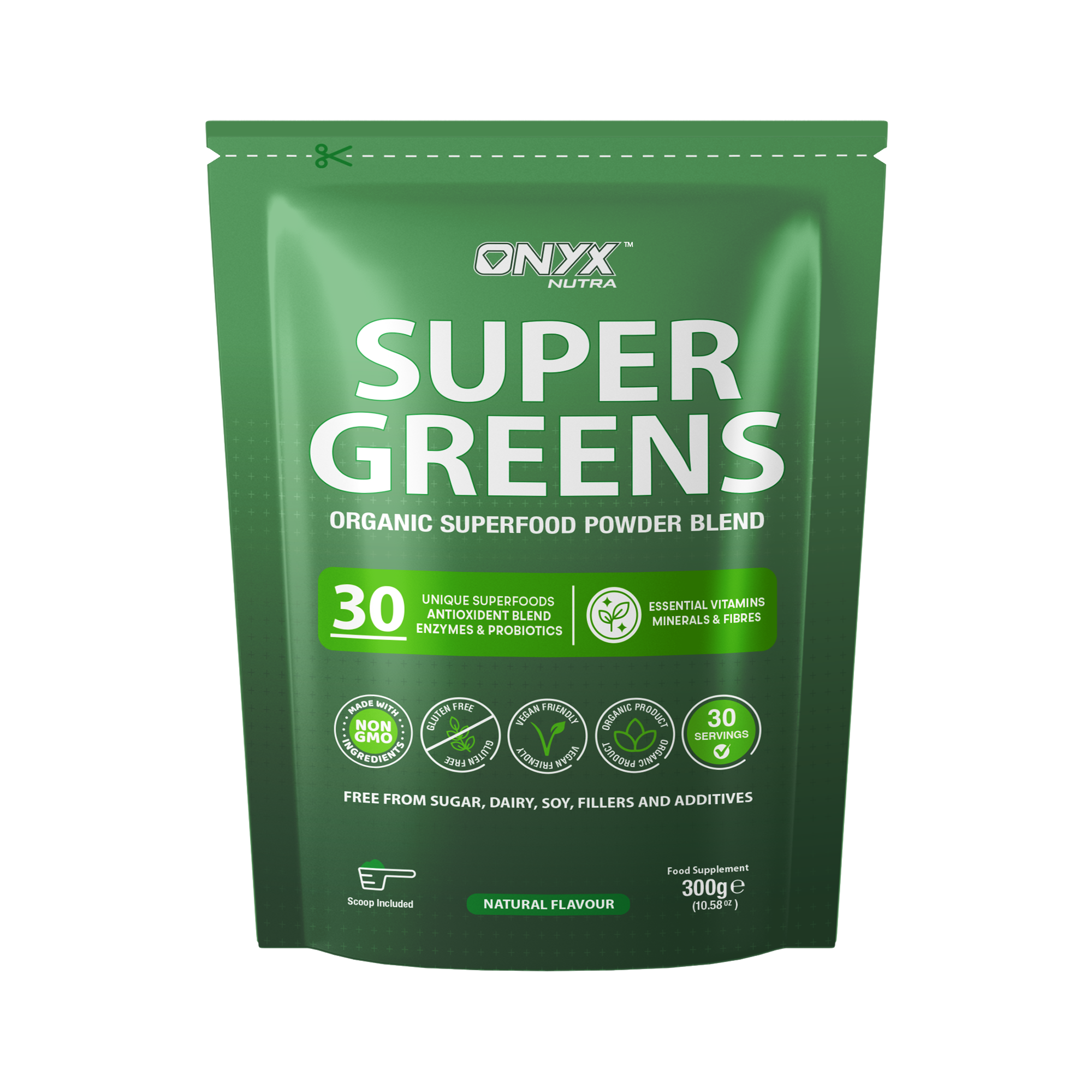 Organic Super Greens Powder Blend