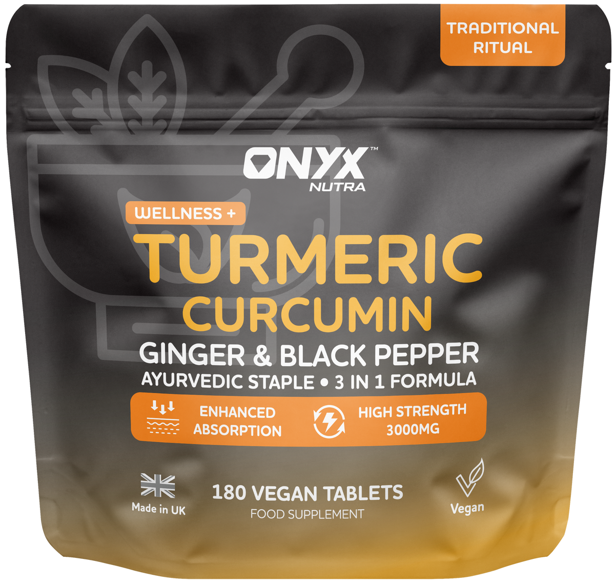 Turmeric, Curcumin, Ginger & Black Pepper