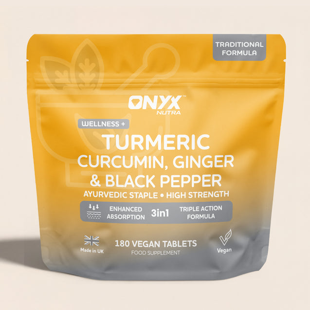 Turmeric, Curcumin, Ginger & Black Pepper
