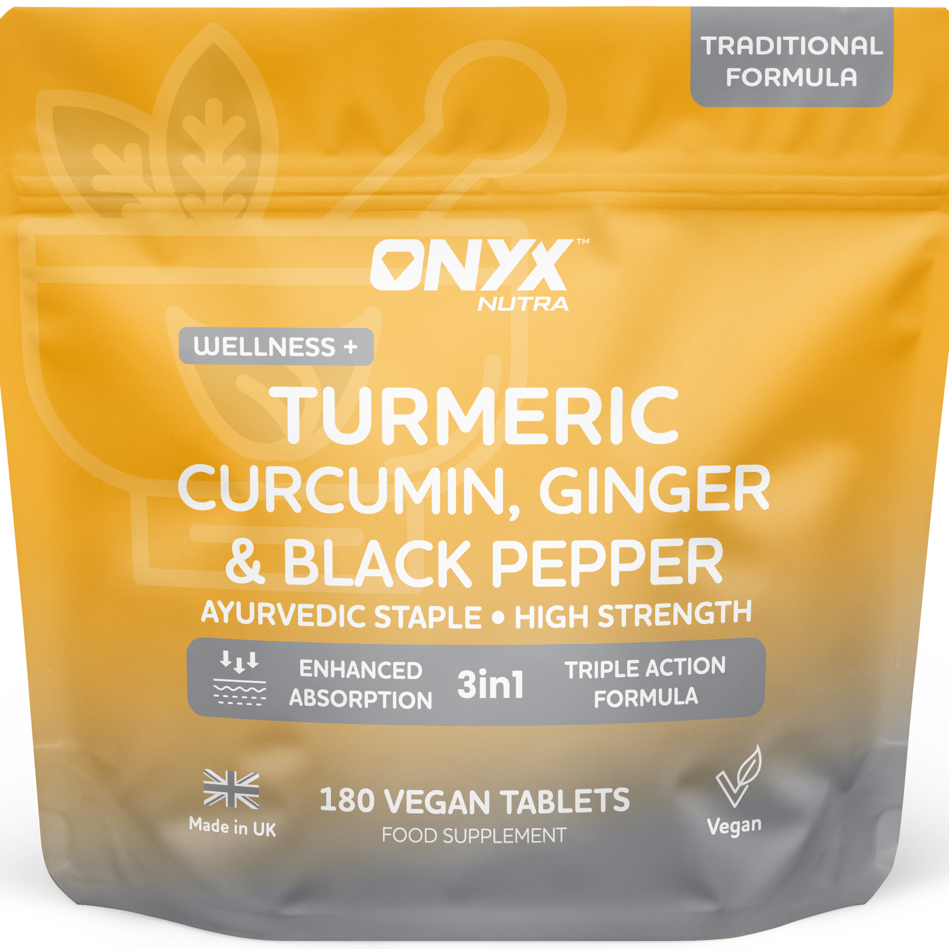 Turmeric, Curcumin, Ginger & Black Pepper