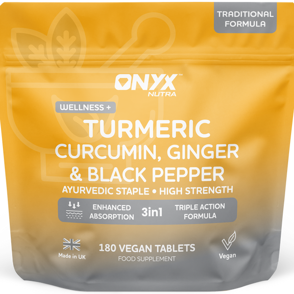 Turmeric, Curcumin, Ginger & Black Pepper