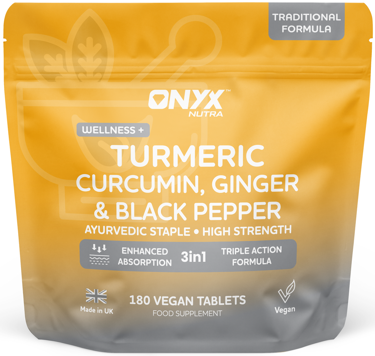 Turmeric, Curcumin, Ginger & Black Pepper