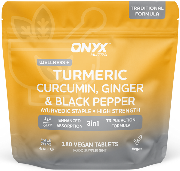 Turmeric, Curcumin, Ginger & Black Pepper