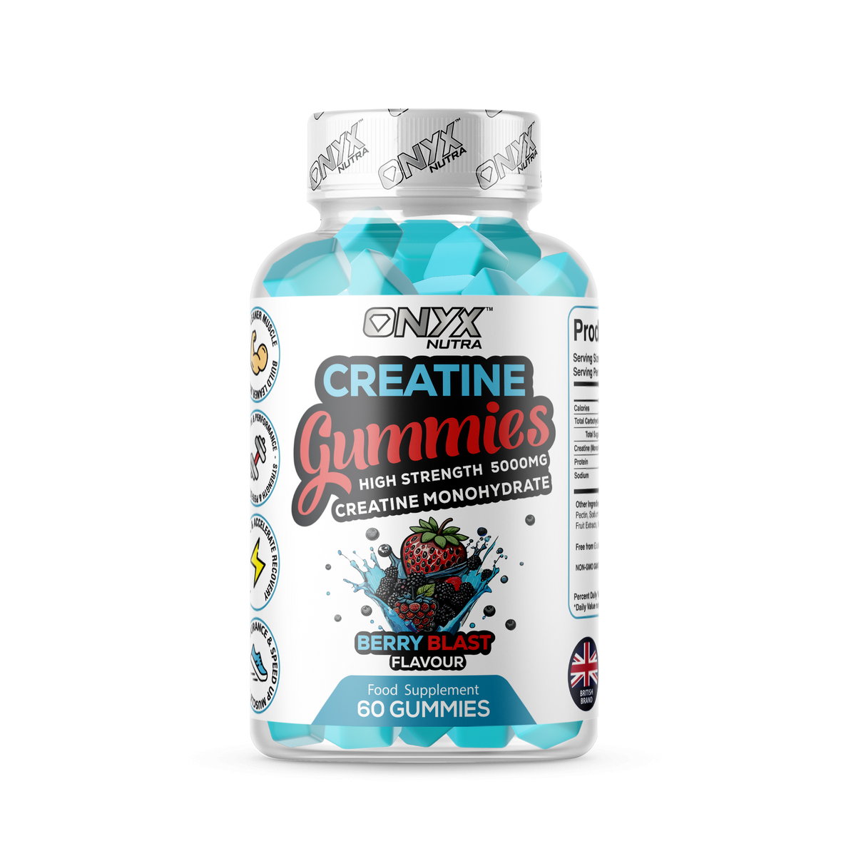 Creatine Gummies single pack | Onyx Nutra