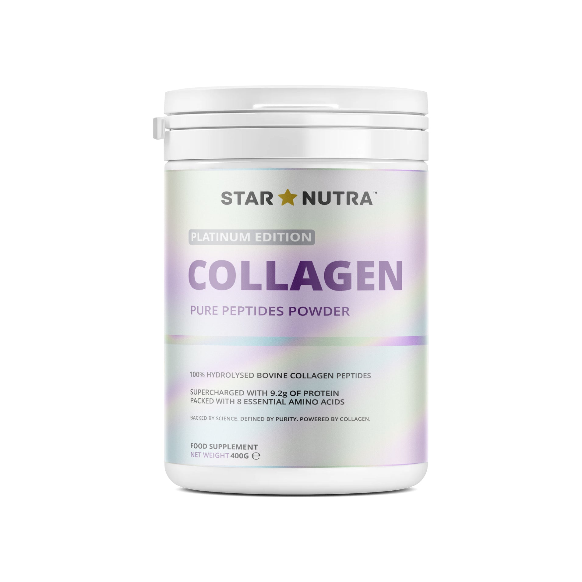 STAR NUTRA™ Collagen Peptides Powder 100% Bovine Pure Platinum Edition