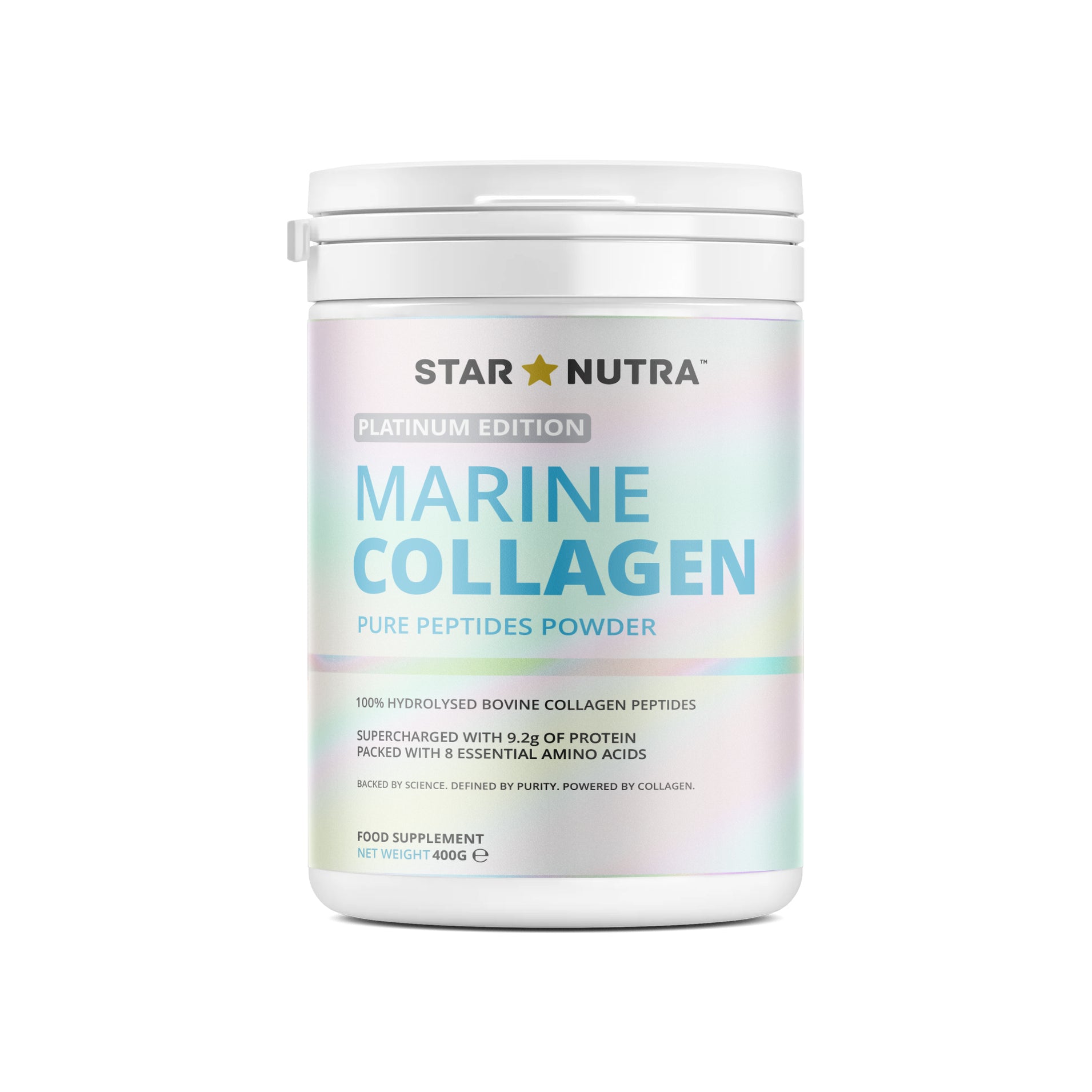 STAR NUTRA™ Collagen Peptides Powder 100% Marine Pure Platinum Edition