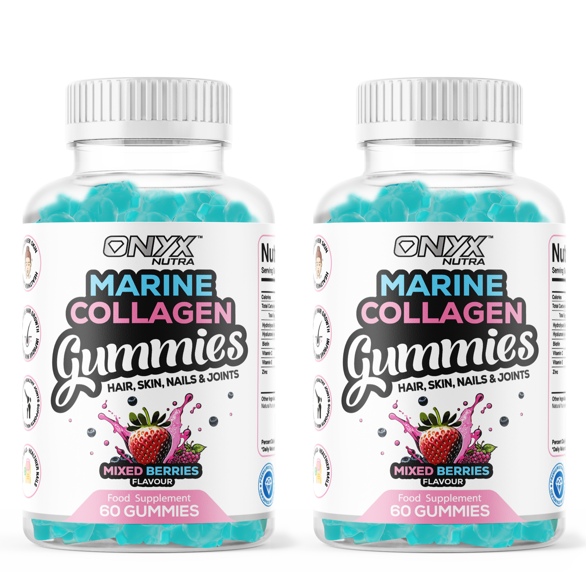 Marine Collagen Gummies with Biotin
